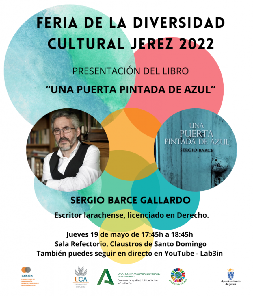 Presentación del libro “UNA PUERTA PINTADA DE AZUL” de Sergio Barce