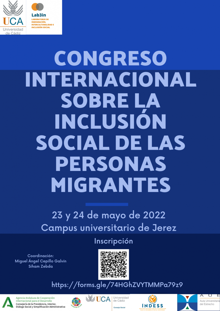 I Congreso Internacional sobre la Inclusión de las personas migrantes